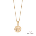 Zawieszka złota Znak Zodiaku Waga pr. 585