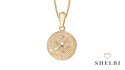 Zawieszka złota Znak Zodiaku Rak pr. 585 Zawieszka złota Znak Zodiaku Rak pr. 585