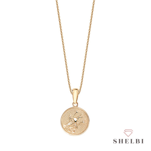 Zawieszka złota Znak Zodiaku Rak pr. 585 Zawieszka złota Znak Zodiaku Rak pr. 585
