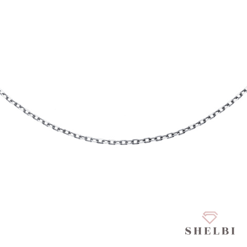 Łańcuszek srebrny ankier rollo diamentowany 42cm Łańcuszek srebrny ankier rollo diamentowany 42cm