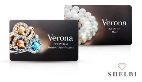 Złote kolczyki z diamentami 585 Verona kwiatki certyfikat Złote kolczyki z diamentami 585 Verona kwiatki certyfikat