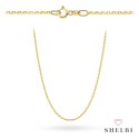 Łańcuszek złoty - splot rolo diamentowany 55 cm 585 Shelbi Łańcuszek złoty - splot rolo diamentowany 55 cm 585 Shelbi