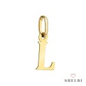 Zawieszka złota literka L 585 Shelbi Zawieszka złota literka L 585 Shelbi