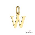 Zawieszka złota literka W 585 Shelbi Zawieszka złota literka W 585 Shelbi