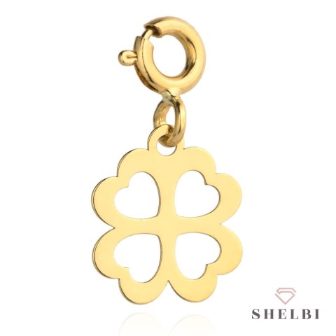 Zawieszka/charms koniczynka 585 Shelbi