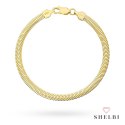 Bransoletka złota żmijka - 4,2 mm 585 Shelbi Bransoletka złota żmijka - 4,2 mm 585 Shelbi