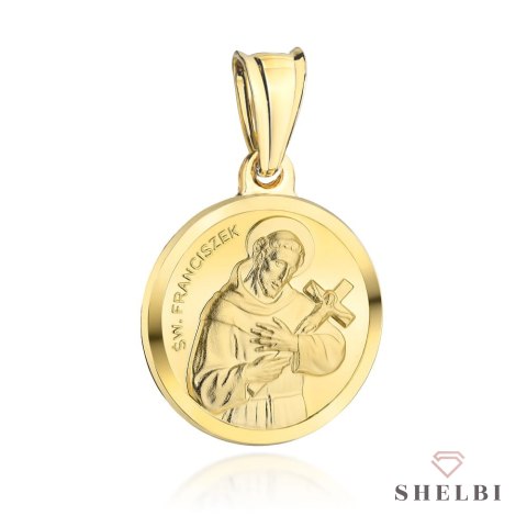 Medalik złoty święty Franciszek 585 Shelbi Medalik złoty święty Franciszek 585 Shelbi