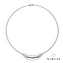 Choker srebrny ze stali naszyjnik Choker srebrny ze stali naszyjnik