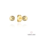 Kolczyki kulki super lekkie diamentowane 3 mm 585 Shelbi Kolczyki kulki super lekkie diamentowane 3 mm 585 Shelbi