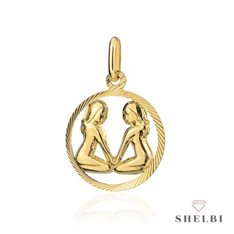 Zawieszka znak zodiaku BLIŹNIĘTA Zawieszka znak zodiaku BLIŹNIĘTA